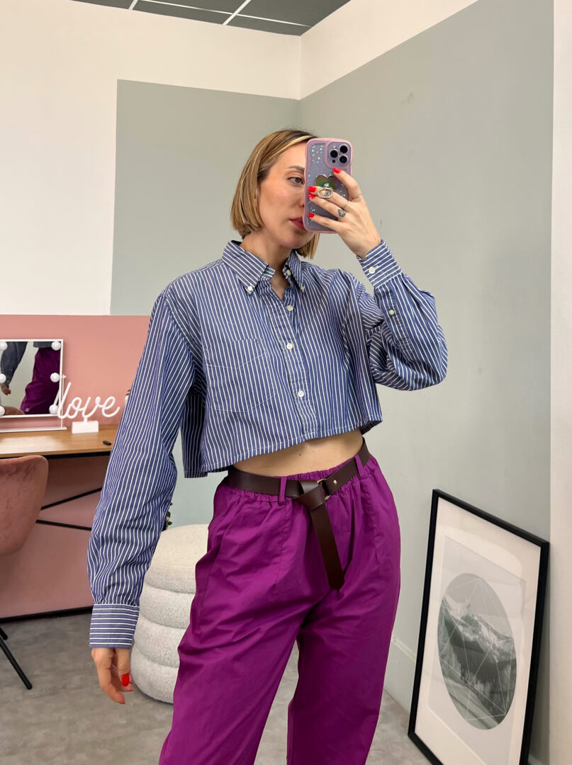 (image for) Camicia vintage crop 06